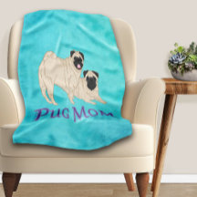 Mama von Pug Zwei Rehbraune Mops-Hunde Liebhaber