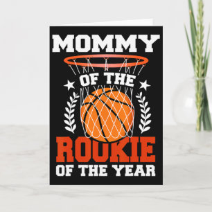 Mama von Rookie 1st Sketll Geburtstags-Themen-Matc Karte