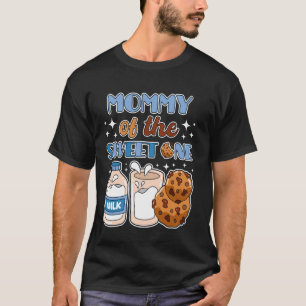 Mama von Sweet One Cookies und Milch 1. Geburtstag T-Shirt