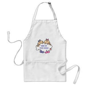 Mama von Twin Girls Tshirts and Gifts Schürze