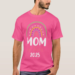 MAMA VON TWINS 2025 Erweiterung Twin Mother Baby L T-Shirt