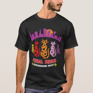 Mama von Wildkatzen Katzenrettungsschiff TNR-Katze T-Shirt