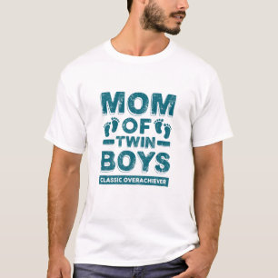 Mama von zwei Jungen - Klassischer Übererfüller zw T-Shirt