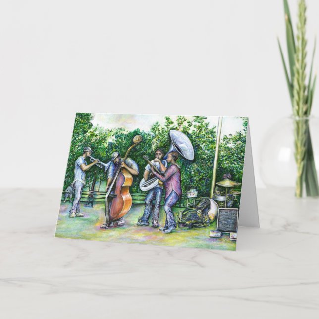 Mama warnte mich nie vor Tuba-Spielern Karte (Vorderseite)