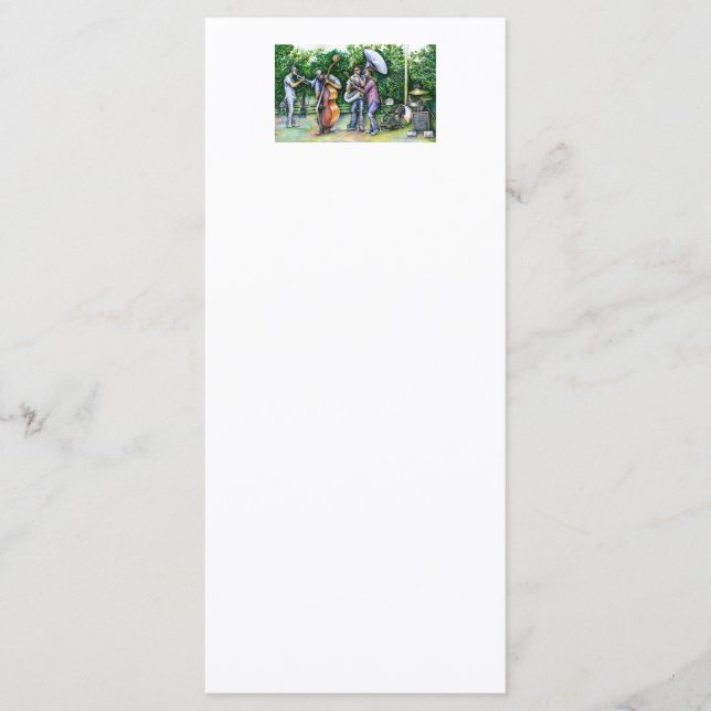 Mama warnte mich nie vor Tuba-Spielern Menükarte (Vorderseite)