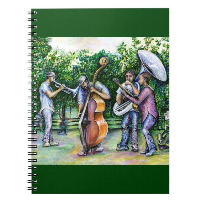 Mama warnte mich nie vor Tuba-Spielern Notizblock (Vorderseite)