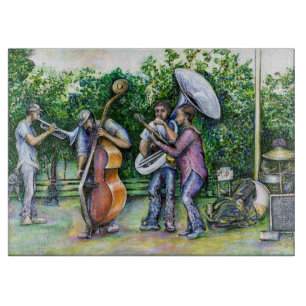 Mama warnte mich nie vor Tuba-Spielern Schneidebrett