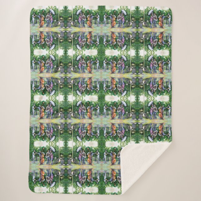 Mama warnte mich nie vor Tuba-Spielern Sherpadecke (Vorderseite)