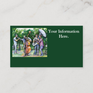 Mama warnte mich nie vor Tuba-Spielern Visitenkarte