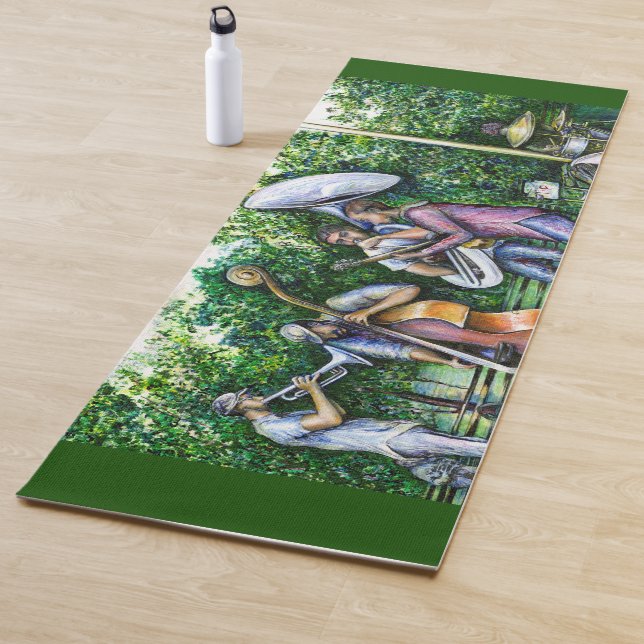 Mama warnte mich nie vor Tuba-Spielern Yogamatte (Beispiel)