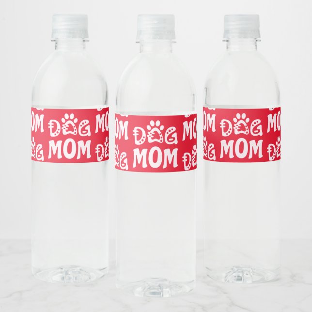 Mama Wasserflaschenetikett (Flaschen)