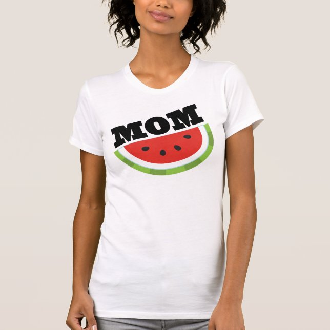 Mama-Wassermelone T-Shirt (Vorderseite)