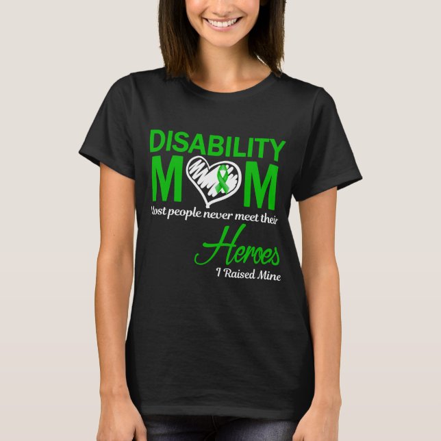 Mama wegen Behinderung, die ich angesammelt habe T-Shirt (Vorderseite)