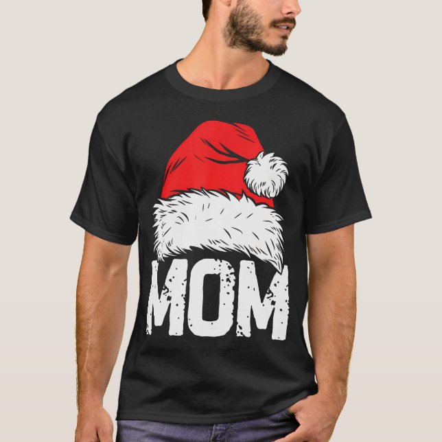 Mama Weihnachtsfamilie Match Mama Xmas M T-Shirt (Vorderseite)