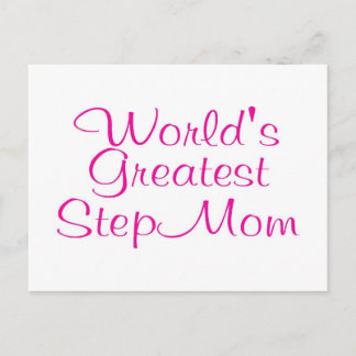 Mama weltbester Schritte Postkarte