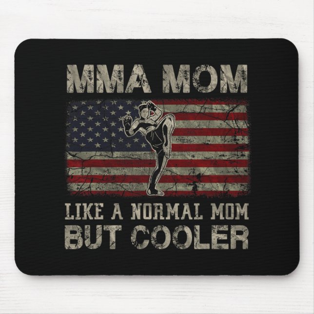 Mama wie eine normale Mama, aber Cooler Muttertag Mousepad (Vorne)