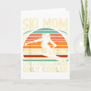 Mama wie eine regelmäßige Mama nur viel Cooler Ski Karte