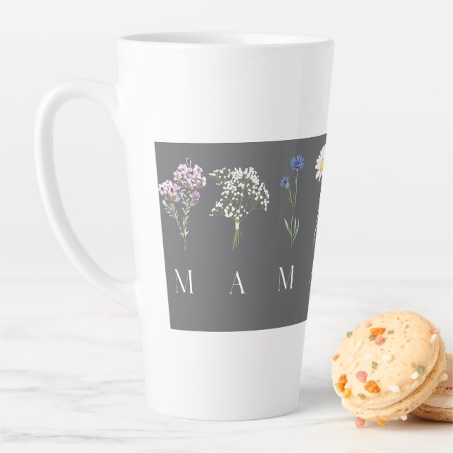Mama Wildflower Mother's Day Gift Milchtasse (Beispiel)