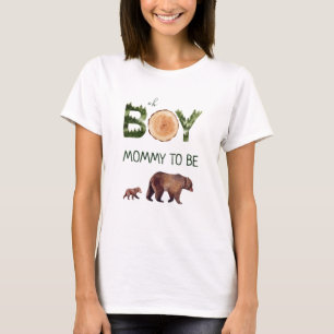 Mama will Boy Bear Baby Shower sein T-Shirt