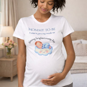 Mama wird Baby-Party Schwangerschafts- T-Shirt
