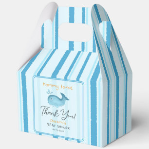 Mama wird süße Wal Baby-Party Geschenkschachtel