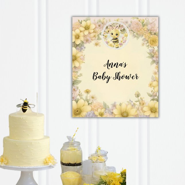 Mama wird zur Biene Wandteppich (Mommy to Bee Wall Tapestry )
