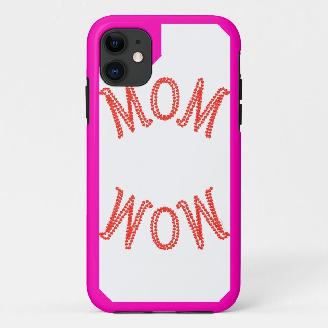 Mama Wow Case-Mate iPhone Hülle (Rückseite)