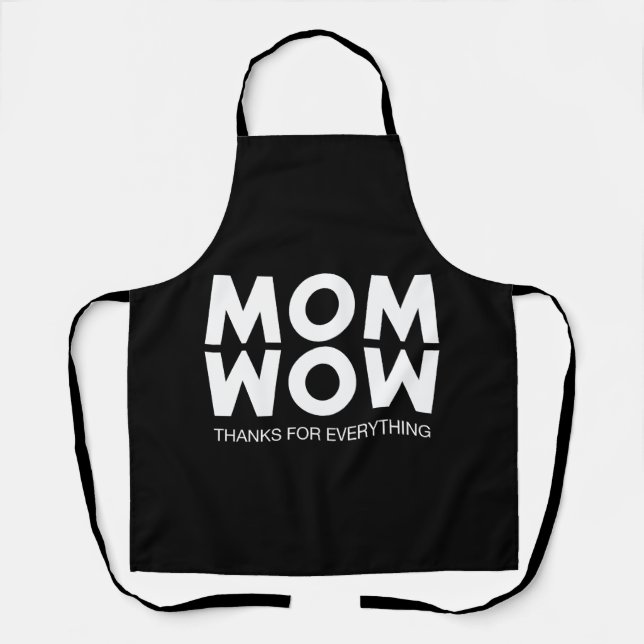 Mama, Wow! Schürze (Vorderseite)