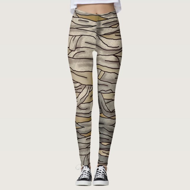 MAMA WRAPINGS durch Slipperywindow Leggings (Vorderseite)