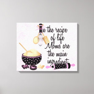 Mama Wrapped Canvas Leinwanddruck