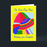 MAMA WUNDERSCHÖN KARTE<br><div class="desc">SUNSHINE ist nach einem langen Winter phantastisch und was für eine schöne Art, GLÜCKLICH BIRTHTAG ZU IHRER MAMA zu sagen!</div>