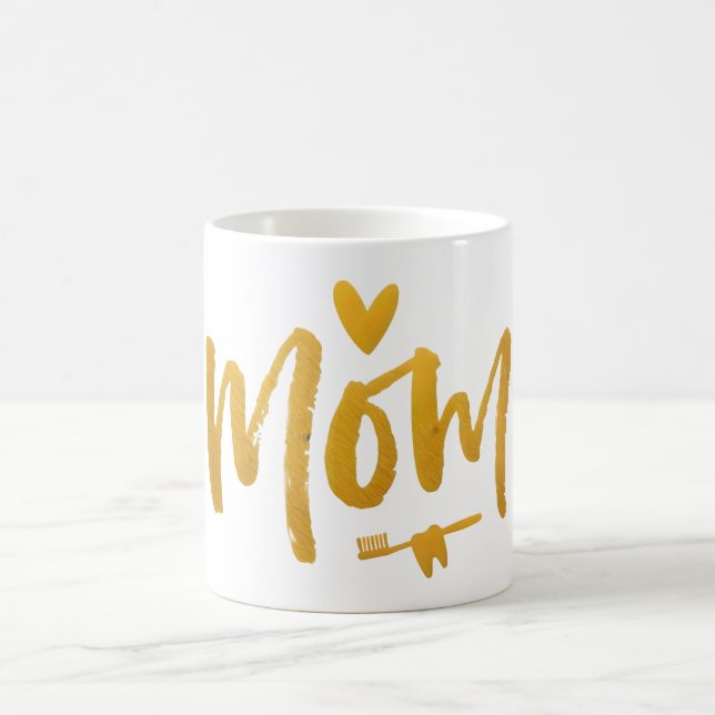 Mama Zahnarzt Herzstillstand Tasse halten (Mittel)