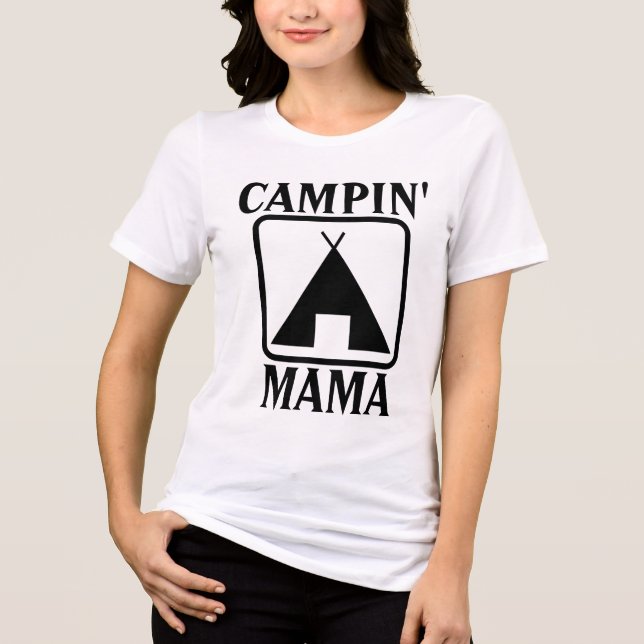 MAMA ZELT CAMPING T-Shirts (Vorderseite)
