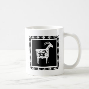 Mama-Ziege mit Baby Tasse