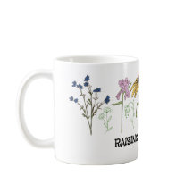 Mama zieht eine Wildblume groß 