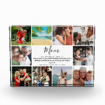 Mama Zitat Modernes Drehbuch 10 FotoCollage