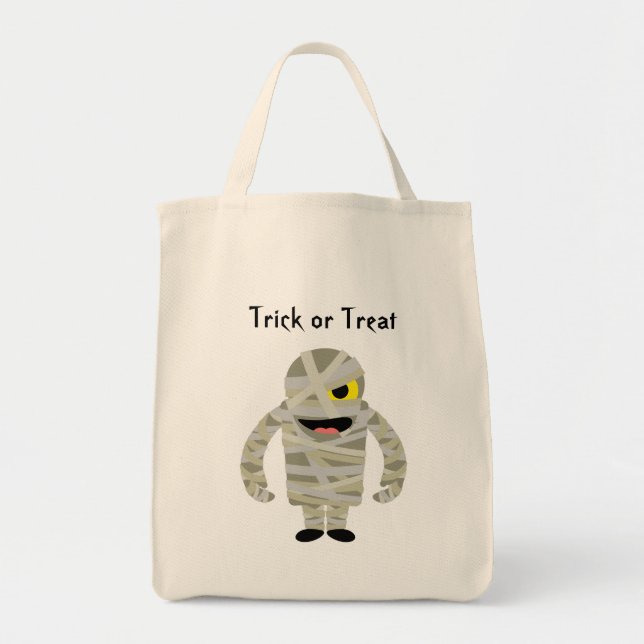 Mama-Zombie Halloween-Beutel Tragetasche (Vorne)