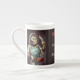 Mama-Zombie-Tasse Prozellantasse