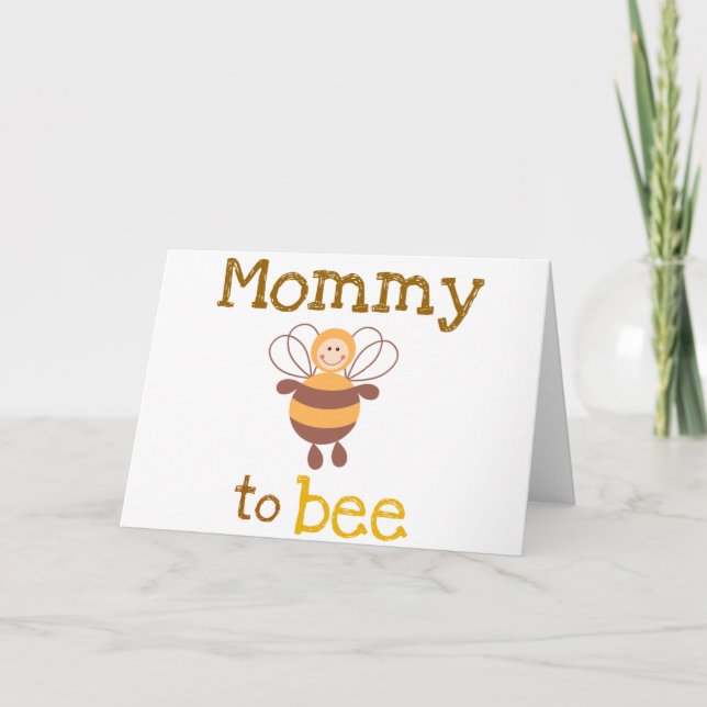 Mama zu sein ankündigung (Vorderseite)