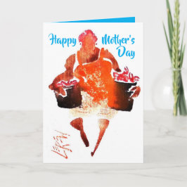 Mama Zuhause Cooking #131011 Muttertag Karte