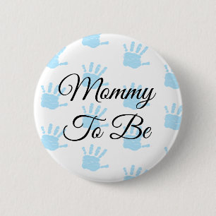 Mama, zum blaues button