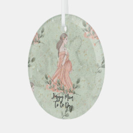 Mama zum Grünen am Muttertag Ornament Aus Glas