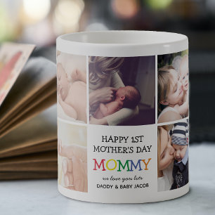 Mama zum niedlichen Muttertag  FotoCollage Kaffeetasse