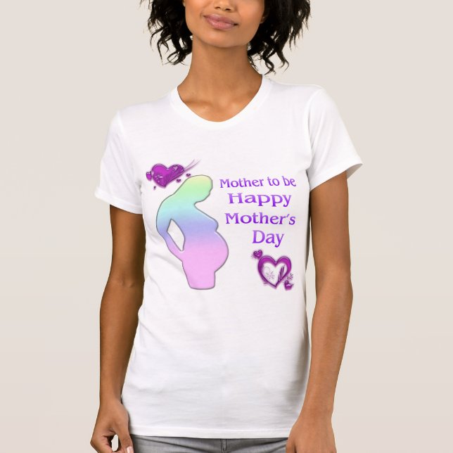 Mama, zum Shirt der Mutter zu sein Tages (Vorderseite)