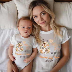 Mama zum Tiger - unser erster Muttertag zusammen T-Shirt