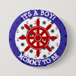 Mama zum zu sein, SeeBabypartyknopf Button