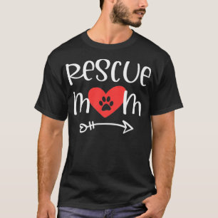 Mama zur Rettung des Hundes Katze Hausrat Tier T-Shirt