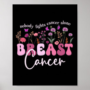 Mama zur Sensibilisierung für Brustkrebs Poster
