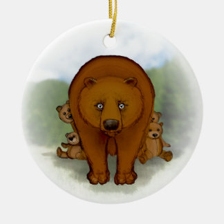 Mamabär Keramikornament