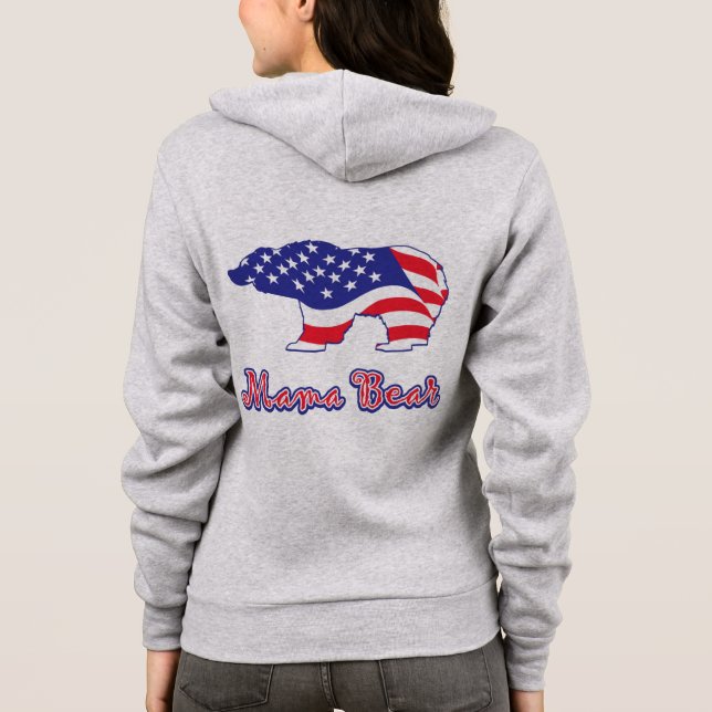 MamaBear Hoodie (Rückseite)